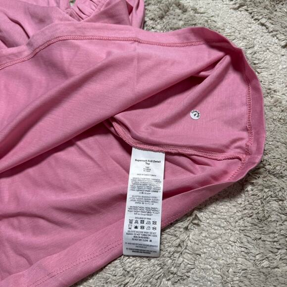 BODEN Supersoft Frill Detail Top NWT - Picture 5 of 8